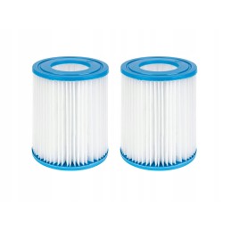 Filtrai crivit baseino siurbliui, 2 filtrų rinkinys baseino siurbliui 8x9cm