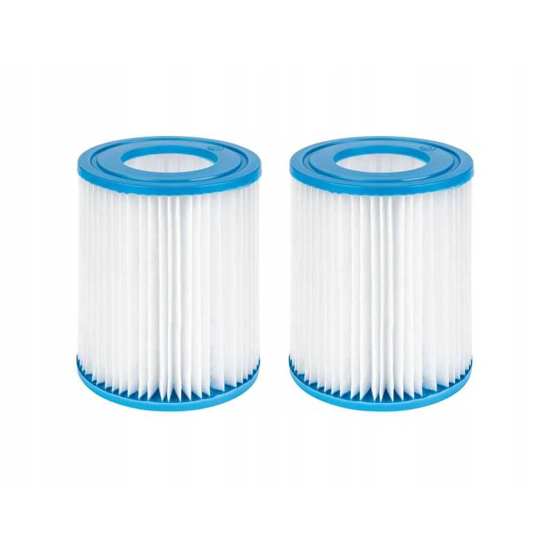Filtrai crivit baseino siurbliui, 2 filtrų rinkinys baseino siurbliui 8x9cm