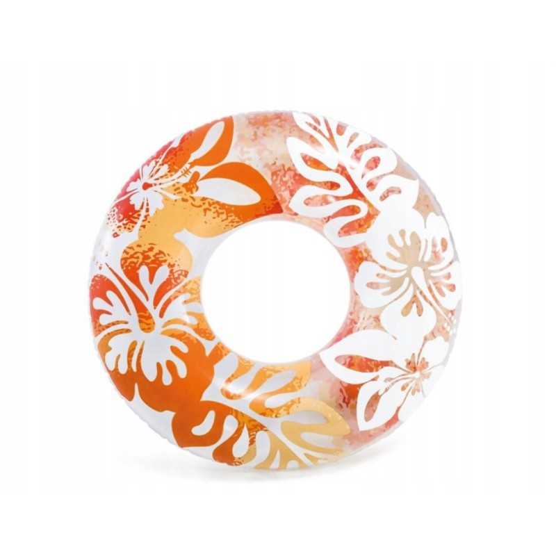 Perlo apskritimas 91 cm oranžinis 59251 intex