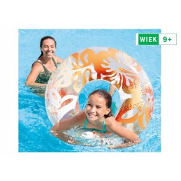 Perlo apskritimas 91 cm oranžinis 59251 intex