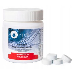 Multichloro tabletės 20g, baseino cheminės medžiagos ntce 0 5 kg