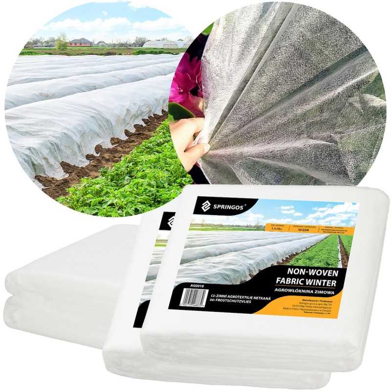 Žieminė danga agrotekstilė 50g/m2, rinkinyje 2 vnt.