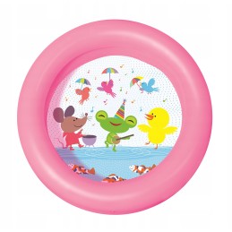 Bestway 51061 baseino vaikiškas baseinas vaikams, rožinis, 61 cm