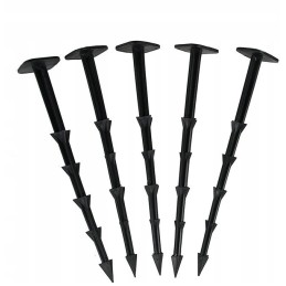 Smeigtukai, smeigtukai, inkarai agrotekstilei, agrotekstilei, kurmių tinkleliai, 15 cm