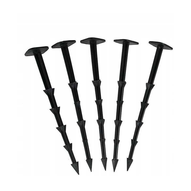 Smeigtukai, smeigtukai, inkarai agrotekstilei, agrotekstilei, kurmių tinkleliai, 15 cm