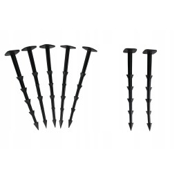 Smeigtukai, smeigtukai, inkarai agrotekstilei, agrotekstilei, kurmių tinkleliai, 15 cm