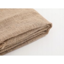 Džiuto audinys 160cm/100cm natūralus džiutas 320g/m2