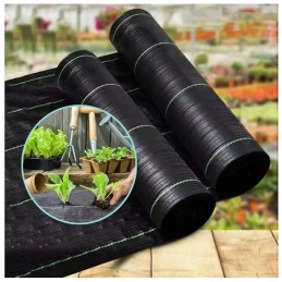 Agrotekstilė piktžolės 270 cm x 5m storio 90g/m2 agrotekstilė juoda stipri su UV