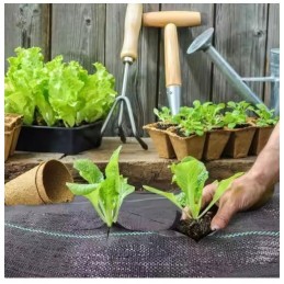 Agrotekstilė piktžolės 270 cm x 5m storio 90g/m2 agrotekstilė juoda stipri su UV