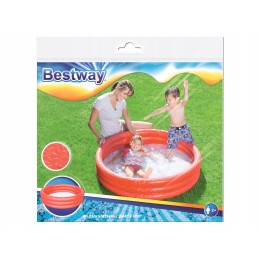 Pripučiamas baseinas vaikiškas baseinas vaikams raudonas 122x25cm bestway latka remontas
