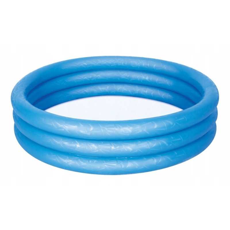 Pripučiamas baseinas vaikiškas baseinas vaikams mėlynas 122x25cm bestway latka remontas