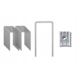 Tvirtinimo kaištis agrotekstilei agrotekstilei metalui stiprus 3cmx20cm 50 vnt