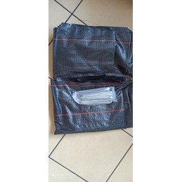 Tvirtinimo kaištis agrotekstilei agrotekstilei metalui stiprus 3cmx20cm 50 vnt