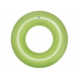 Neoninis žalias plaukimo žiedas 91 cm bestway