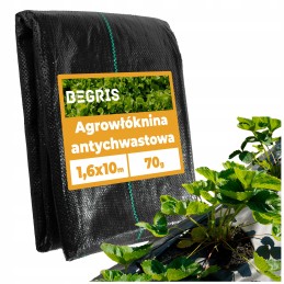 ☘️Agrotekstilės tvirtas kilimėlis nuo piktžolių 1,6x10m 70g☘️