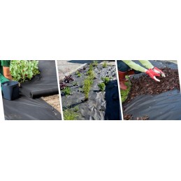 ✨ Lenkiška ruda mulčiavimo agrotekstilė 0,8x20m 50g