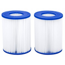 2 x baseino siurblio filtrų rinkinys 3028 LH 58094 Type II Bestway