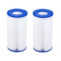 2 x III tipo kasetinių filtrų rinkinys, skirtas 2006 m. 3028 5678 LH Bestway siurbliams