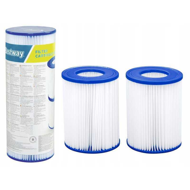 Du Bestway filtrai 3028 LH 58094 II tipo siurbliams, 2 vnt.