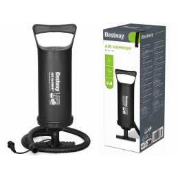 Bestway rankinis stūmoklinis siurblys baseino čiužiniui 1 8 l, 3 keičiami antgaliai