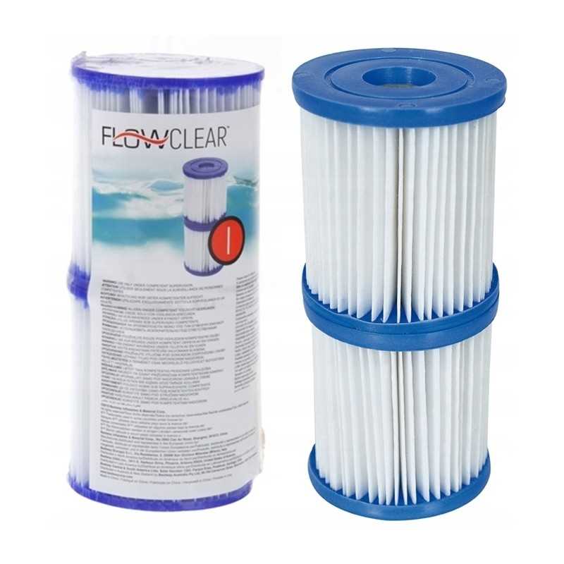 Bestway 2 x filtras i 58093 tipo filtro siurbliui