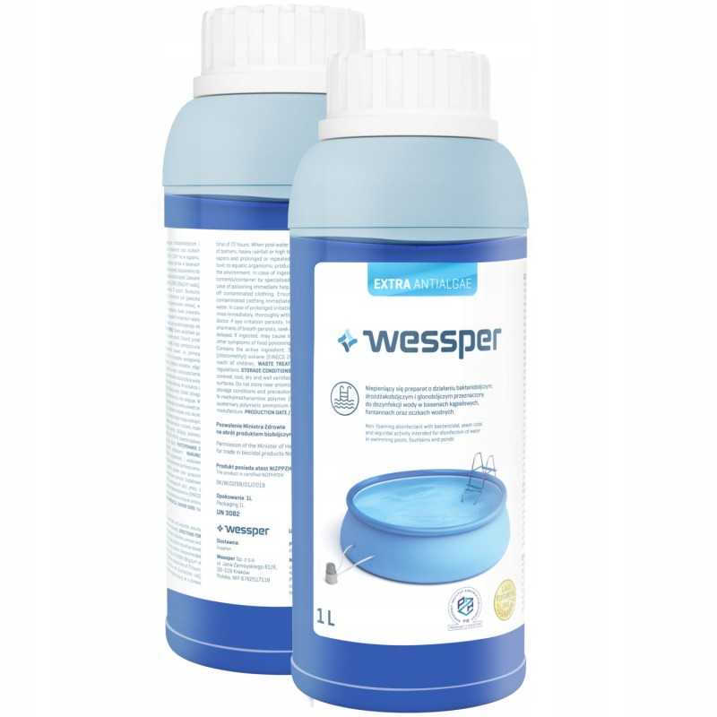 Baseinų chemikalai dumbliams, preparatas nuo dumblių super 1l, chemikalai baseinams