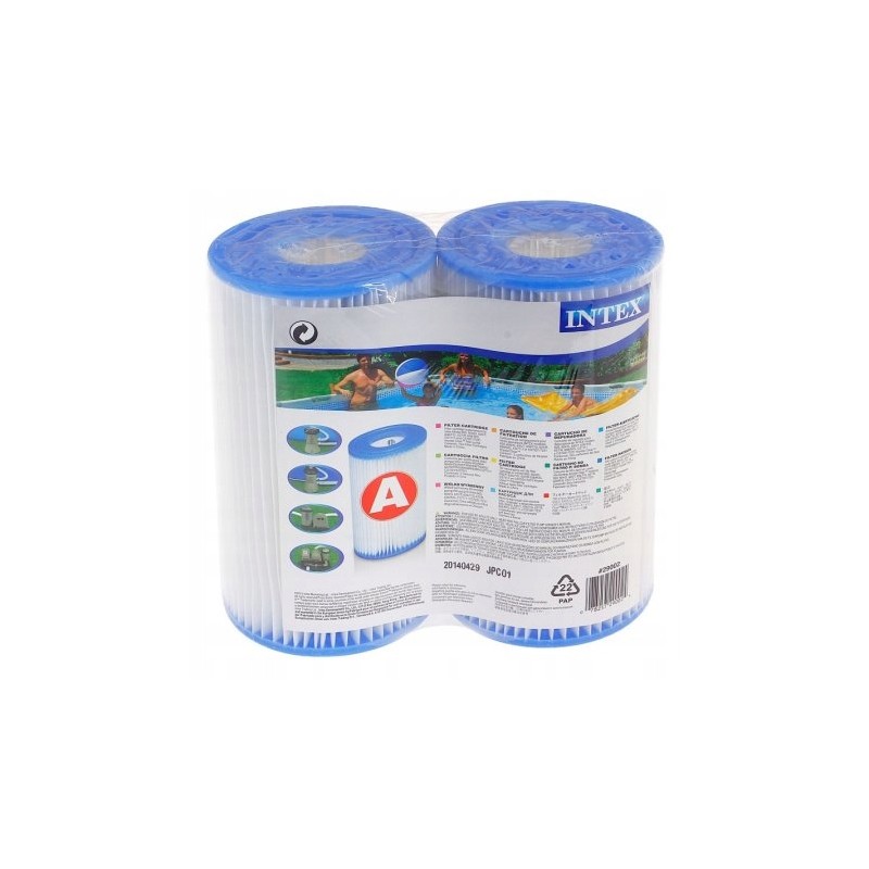 29002 intex filtras A tipas siurbliui, kasetė 2vnt 29000