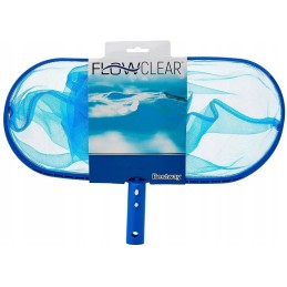 Baseino valymo tinklelis 43x21cm srautinis skaidrus