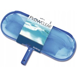 Baseino valymo tinklelis 43x21cm srautinis skaidrus