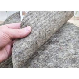 Vilnonis mulčiavimo užvalkalas, apvalus, 40 cm, 3 vnt.