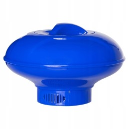 Mažas plūduriuojantis baseino chemijos dozatorius chlorui