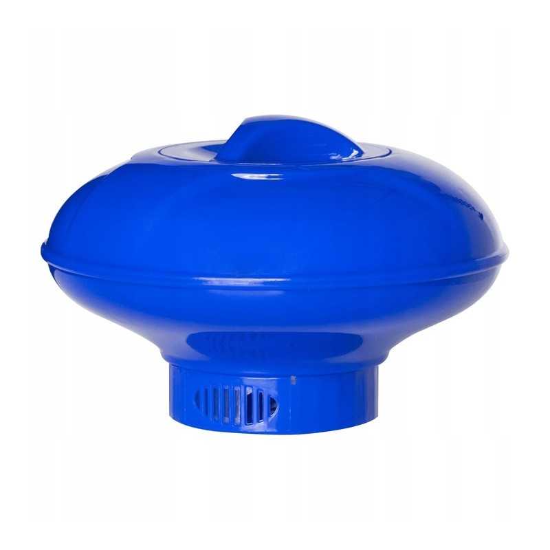 Mažas plūduriuojantis baseino chemijos dozatorius chlorui