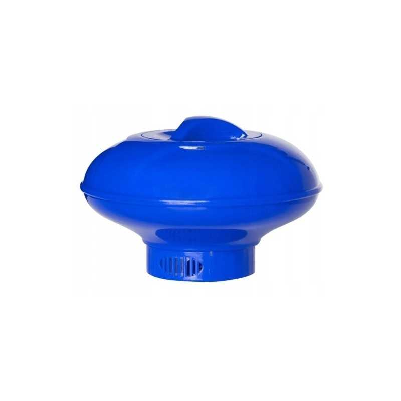 Mažas plūduriuojantis baseino chemijos dozatorius chlorui