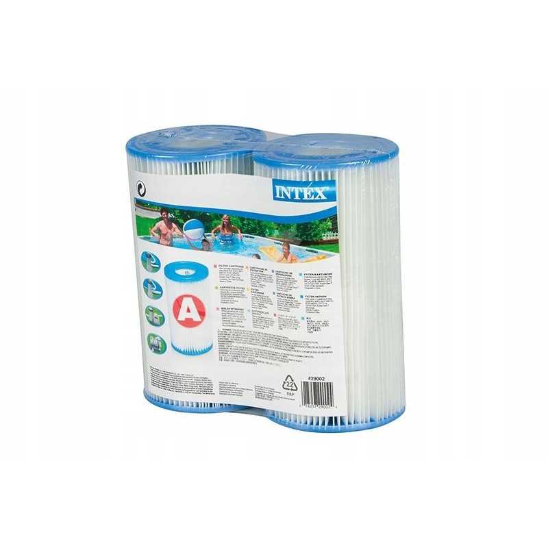A tipo siurblio filtras, 2 intex 29002 rinkinys