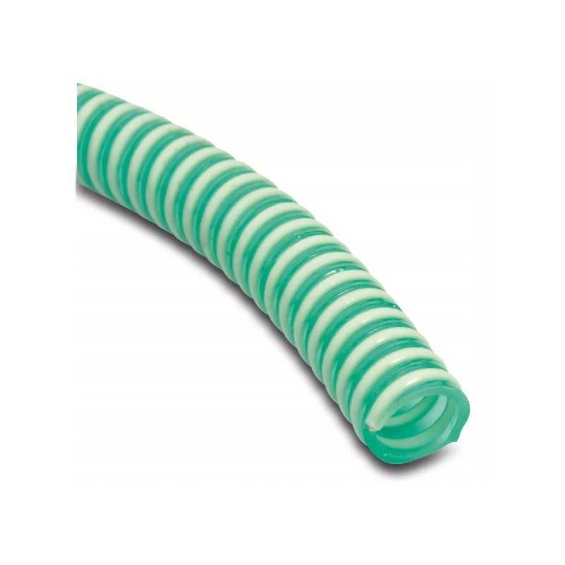 PVC sustiprinta spiralinė žarna 38mm universali mb