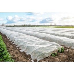 Jūsų balta agrotekstilė 3,2 m x 10 m spyruoklė 17g