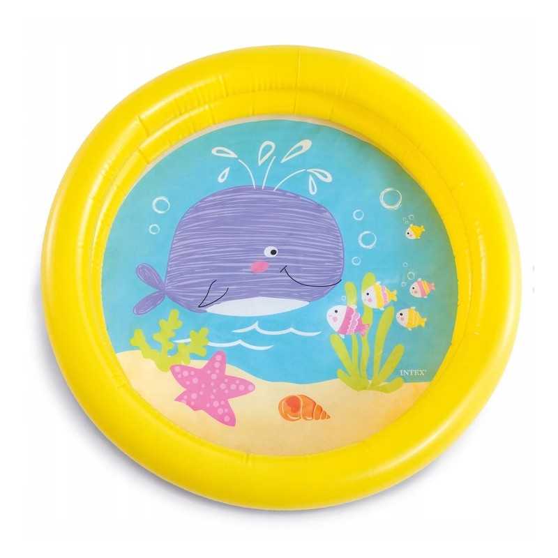 Vaikų baseinas, geltonas, 61x15 cm intex