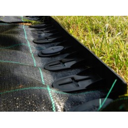 Juoda agrotekstilė 70 g/m2 - 0,6 x 25 m