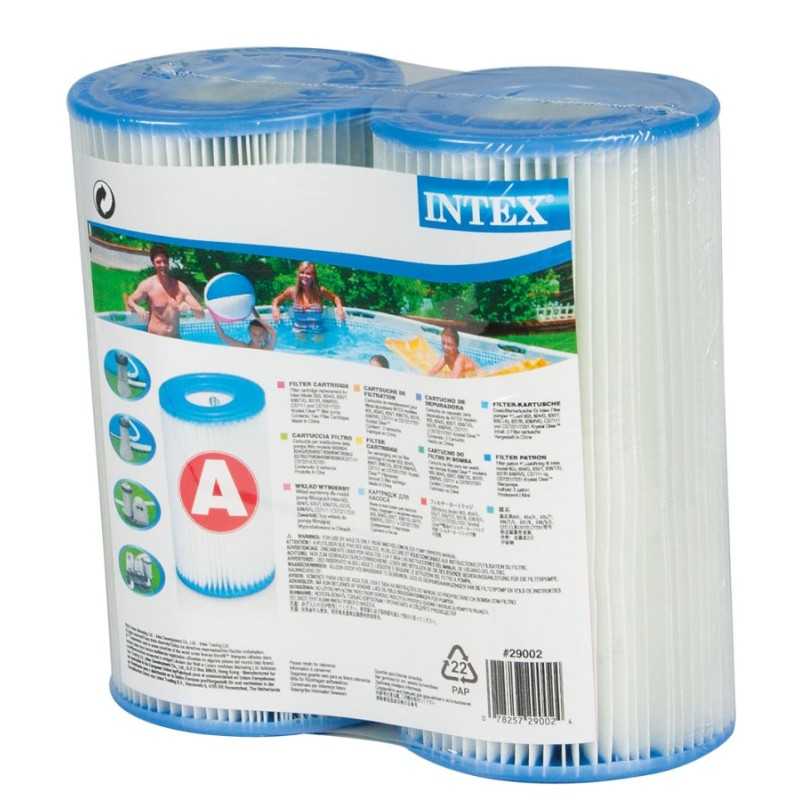 Intex A tipo filtras baseino siurbliui, 2 vnt