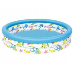 Bestway pripučiamas baseinas vaikams 122x25cm 51009