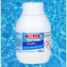 Chemikalų rinkinys sūkurinės vonios SPA baseinui, paruošimas dumblių ir vandens nuskaidrėjimui, 1l