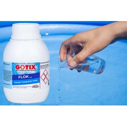 Chemikalų rinkinys sūkurinės vonios SPA baseinui, paruošimas dumblių ir vandens nuskaidrėjimui, 1l