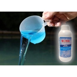 Antidumbliai, stipri priemonė nuo dumblių baseine, sūkurinėje vonioje, SPA, dumblius naikinantys chemikalai, 1l