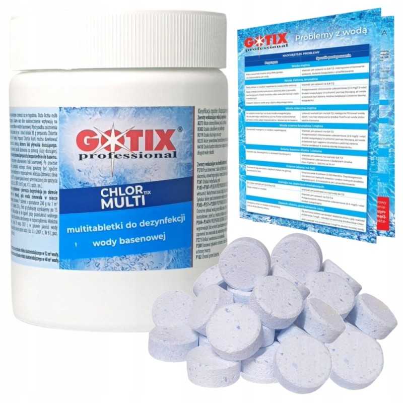 Chloras baseinams, sūkurinės vonios tabletės, chemikalai baseinams tabletėse 0-5 kg