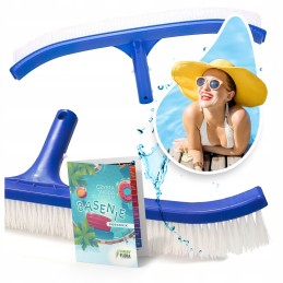 Mėlynas baseino šepetys skirtas baseino grindims ir sienoms valyti