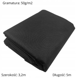 Agrotekstilės mulčiavimas (nuo piktžolių) XL-Tools juodas 3,2x5m 50 g/m²