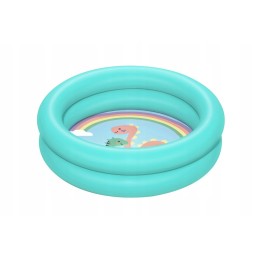 Pripučiamas baseinas mėtų dinozauras 61 cm x 15 cm bestway 51061