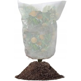 Apsauginis gaubtas sodo augalams 120x 180 baltas