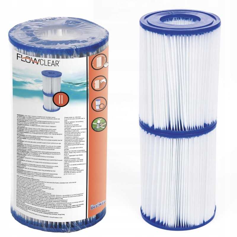 Filtras II tipo baseino siurbliui bestway 58094