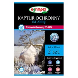 Agrotekstilė, dviejų sluoksnių apsauginis gaubtas plius 65cm x 90cm agrimpex